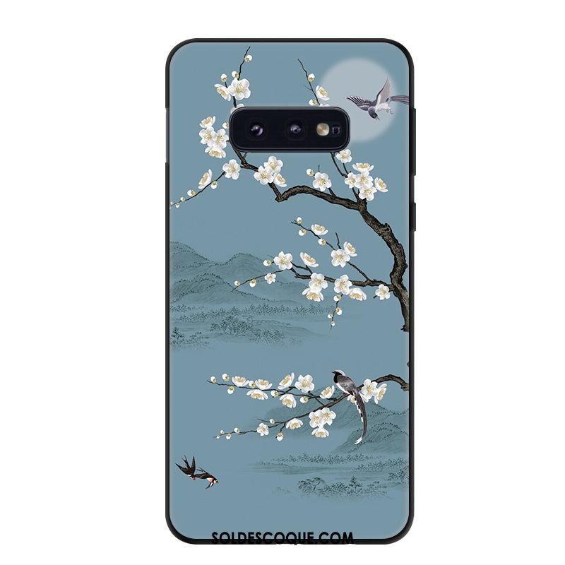 Coque Samsung Galaxy S10e Étoile Étui Téléphone Portable Protection Bleu En Ligne