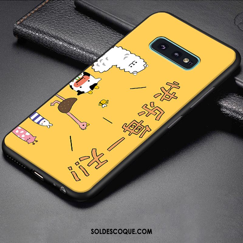 Coque Samsung Galaxy S10e Étui Protection Simple Tendance Étoile Pas Cher