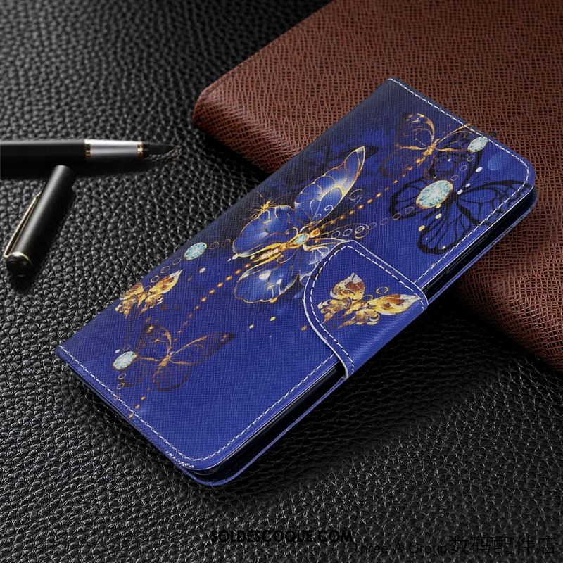 Coque Samsung Galaxy S20+ Bleu Téléphone Portable Étoile Incassable Étui Soldes