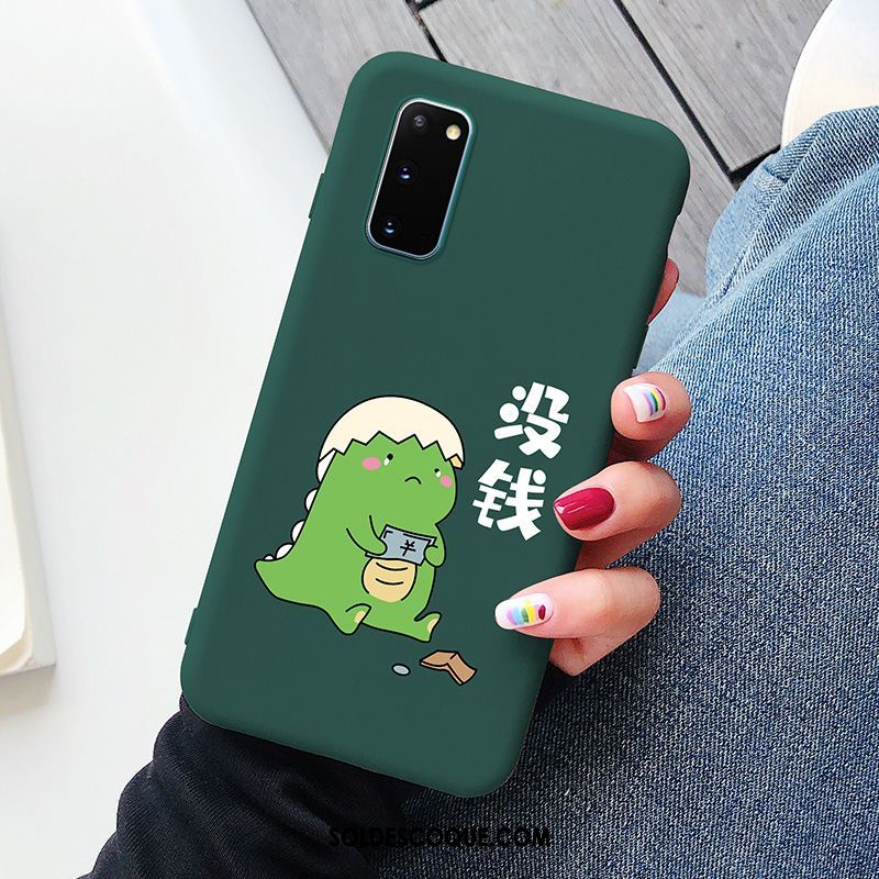 Coque Samsung Galaxy S20 Créatif Dessin Animé Incassable Étui Très Mince En Ligne