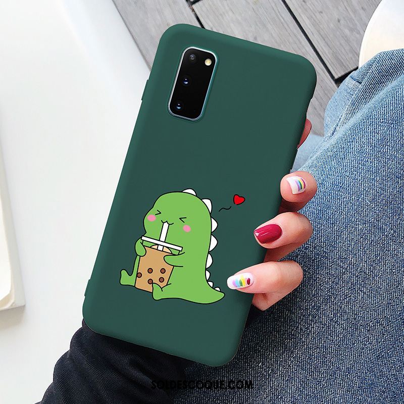 Coque Samsung Galaxy S20 Créatif Dessin Animé Incassable Étui Très Mince En Ligne