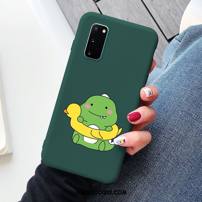 Coque Samsung Galaxy S20 Créatif Dessin Animé Incassable Étui Très Mince En Ligne