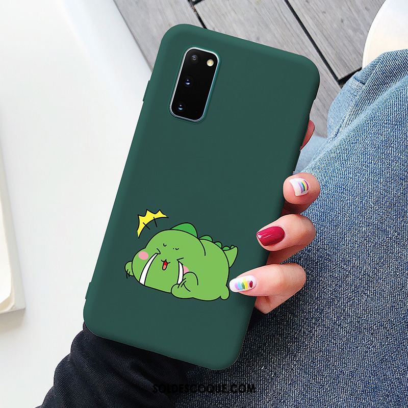 Coque Samsung Galaxy S20 Créatif Dessin Animé Incassable Étui Très Mince En Ligne