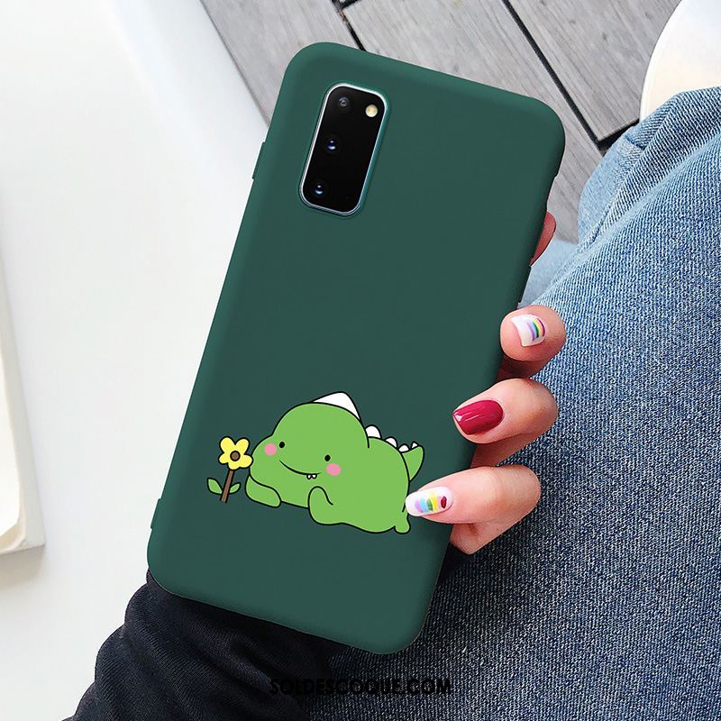 Coque Samsung Galaxy S20 Créatif Dessin Animé Incassable Étui Très Mince En Ligne