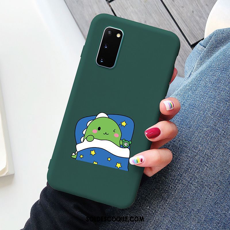 Coque Samsung Galaxy S20 Créatif Dessin Animé Incassable Étui Très Mince En Ligne