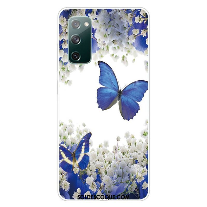 Coque Samsung Galaxy S20 FE Papillons Design