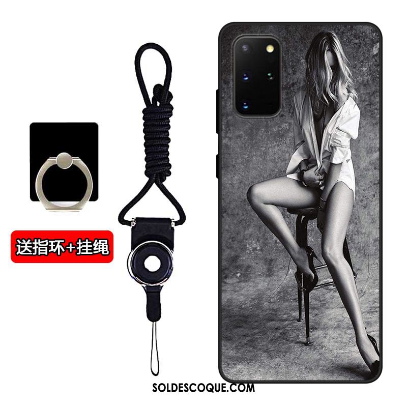 Coque Samsung Galaxy S20+ Incassable Personnalité Europe Étoile Silicone Soldes