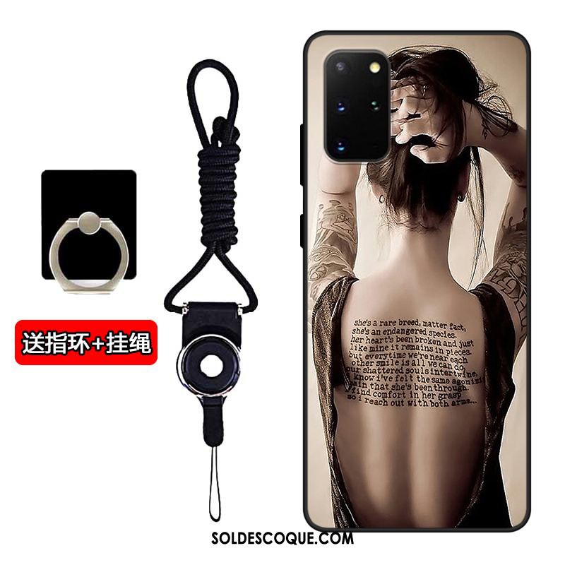 Coque Samsung Galaxy S20+ Incassable Personnalité Europe Étoile Silicone Soldes