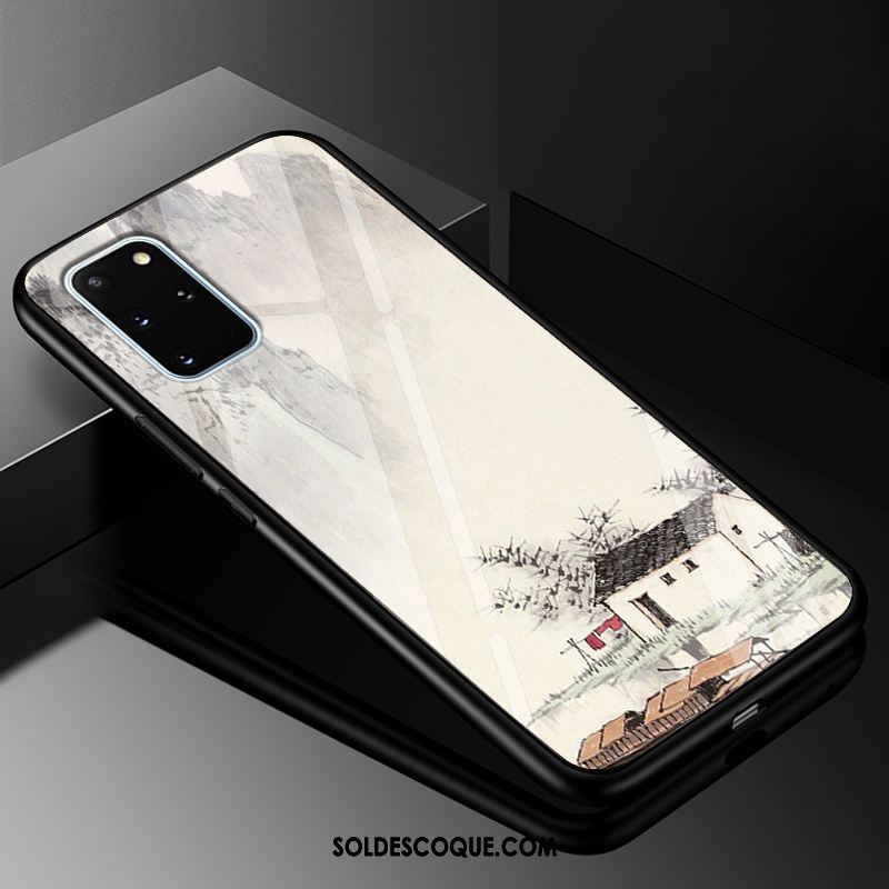 Coque Samsung Galaxy S20+ Mode Étoile Incassable Verre Silicone Housse Pas Cher