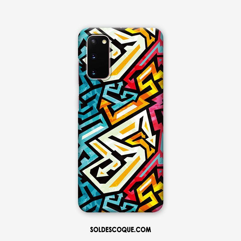 Coque Samsung Galaxy S20 Nouveau Personnalité Téléphone Portable Délavé En Daim Couleur En Ligne