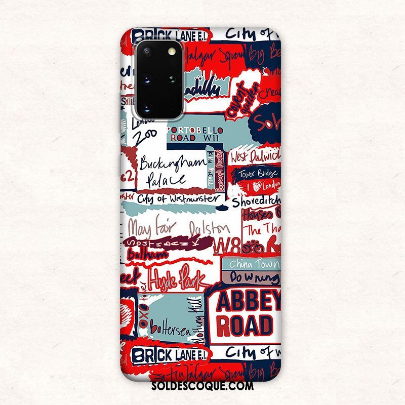 Coque Samsung Galaxy S20+ Peinture Graffiti Marque De Tendance Silicone Protection Pas Cher