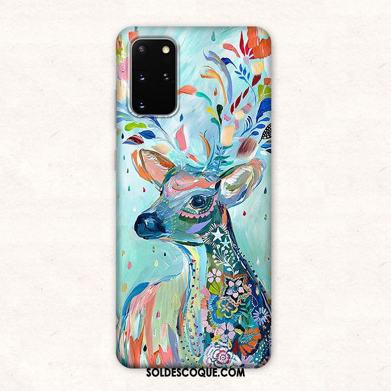 Coque Samsung Galaxy S20+ Peinture Graffiti Marque De Tendance Silicone Protection Pas Cher