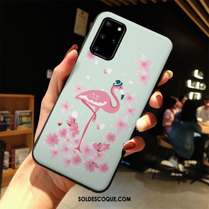 Coque Samsung Galaxy S20+ Protection Étui Rose Étoile Incassable France