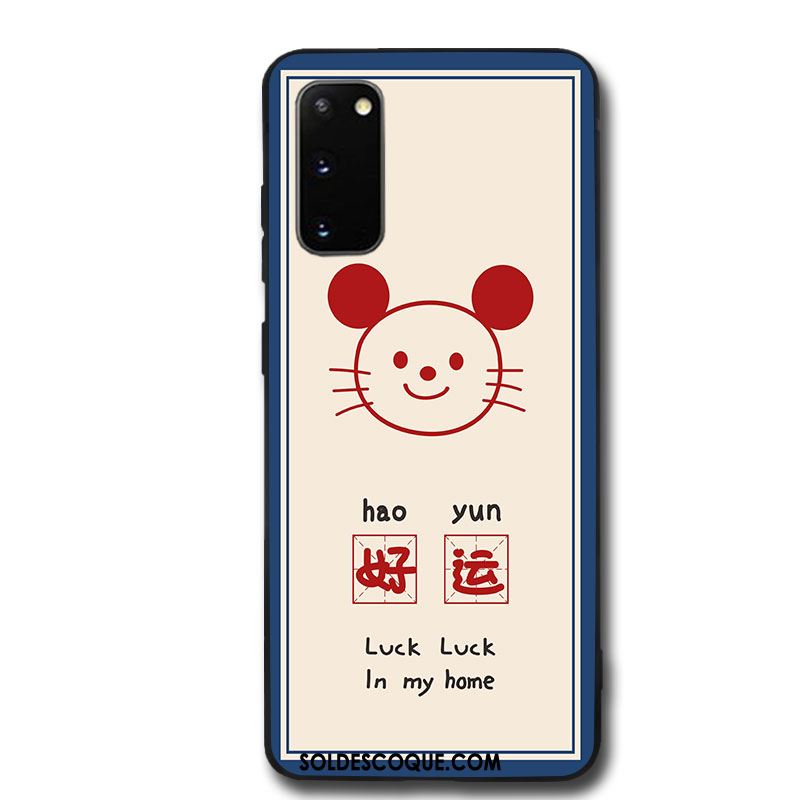 Coque Samsung Galaxy S20 Rat Simple Étoile Art Téléphone Portable France