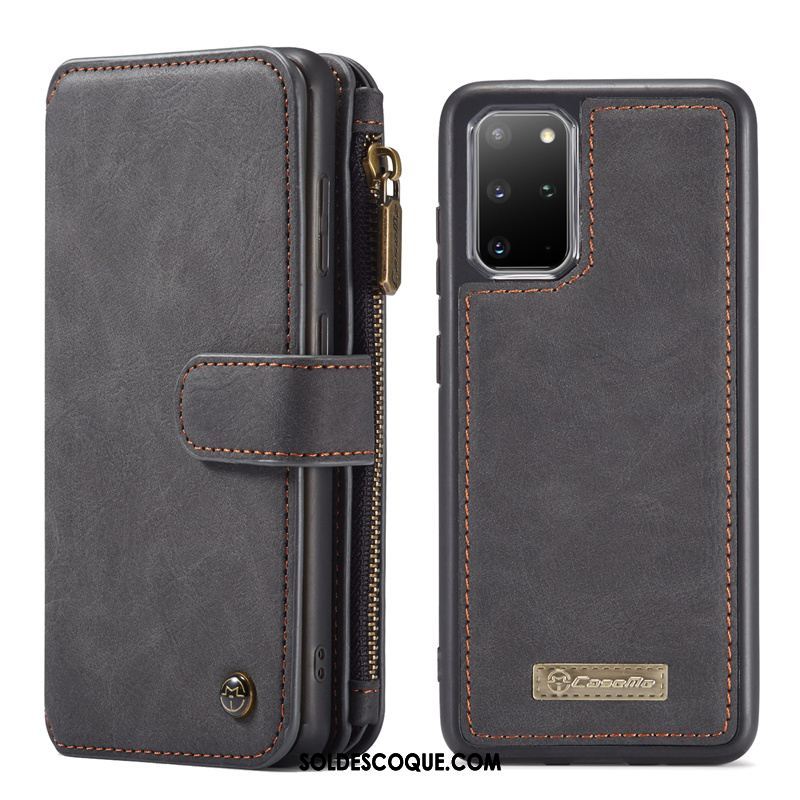 Coque Samsung Galaxy S20+ Sac Carte Créatif Portefeuille Étui En Cuir Téléphone Portable Soldes