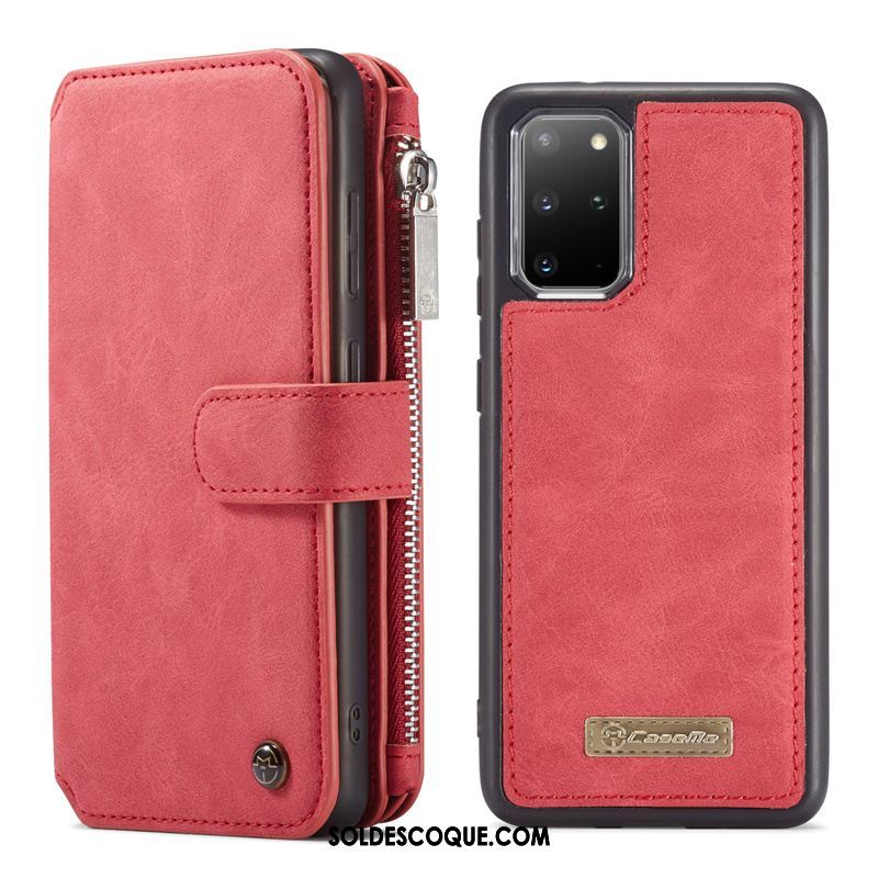 Coque Samsung Galaxy S20+ Sac Carte Créatif Portefeuille Étui En Cuir Téléphone Portable Soldes