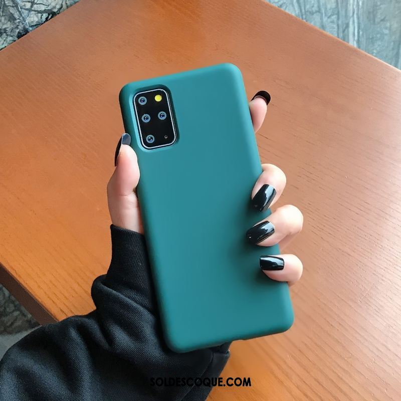 Coque Samsung Galaxy S20+ Tout Compris Téléphone Portable Couleur Unie Étoile Personnalité En Ligne
