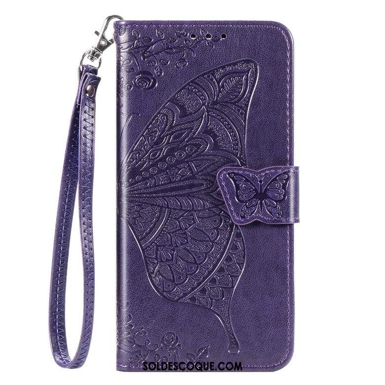 Coque Samsung Galaxy S20+ Téléphone Portable Étui En Cuir Violet Clamshell Silicone En Vente