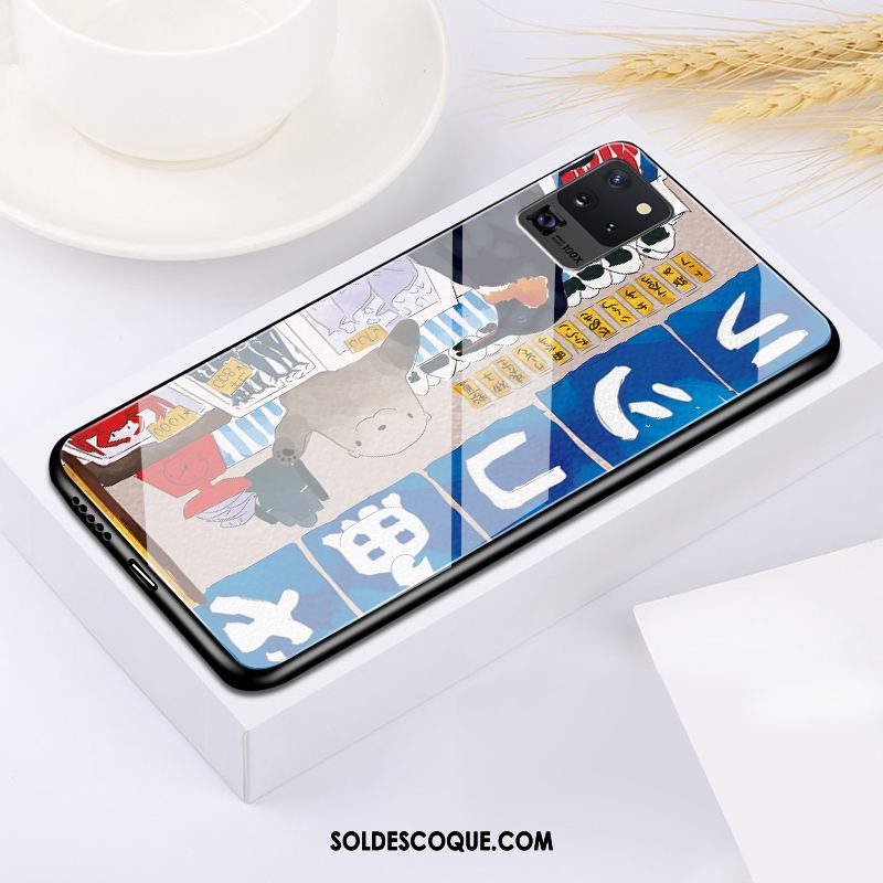 Coque Samsung Galaxy S20 Ultra Charmant Simple Créatif Miroir Fluide Doux France