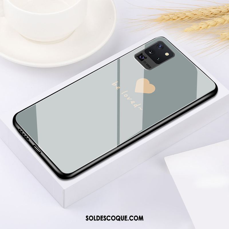 Coque Samsung Galaxy S20 Ultra Charmant Simple Créatif Miroir Fluide Doux France