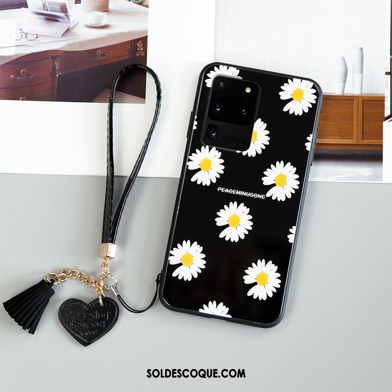 Coque Samsung Galaxy S20 Ultra Fluide Doux Simple Verre Tout Compris Étoile Pas Cher