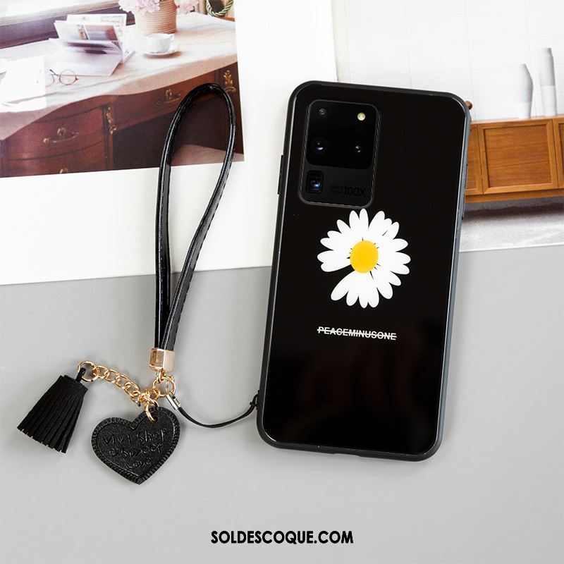 Coque Samsung Galaxy S20 Ultra Fluide Doux Simple Verre Tout Compris Étoile Pas Cher