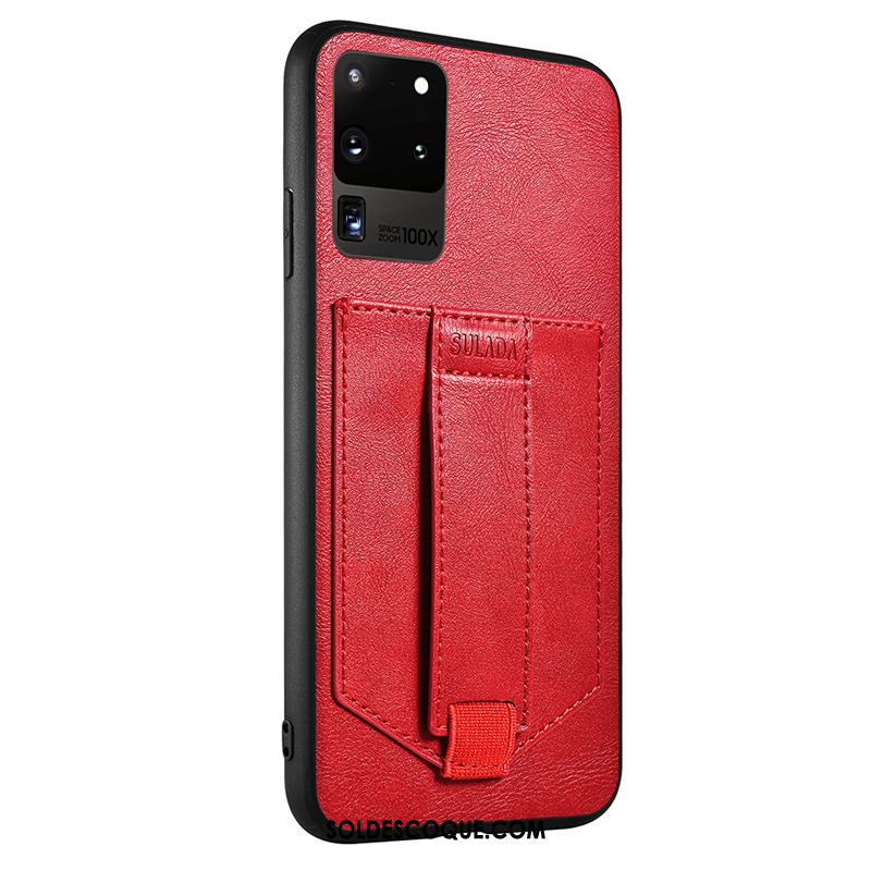 Coque Samsung Galaxy S20 Ultra Personnalité Support Créatif Fluide Doux Téléphone Portable Housse En Vente