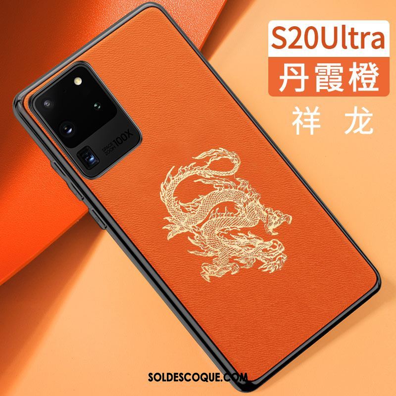 Coque Samsung Galaxy S20 Ultra Téléphone Portable Vent Fluide Doux Style Chinois Tout Compris En Vente