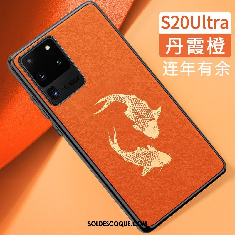 Coque Samsung Galaxy S20 Ultra Téléphone Portable Vent Fluide Doux Style Chinois Tout Compris En Vente