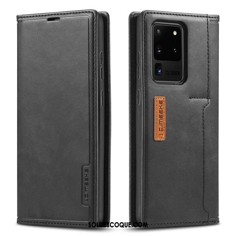 Coque Samsung Galaxy S20 Ultra Étui En Cuir Étoile Téléphone Portable Pu Membrane Housse En Vente