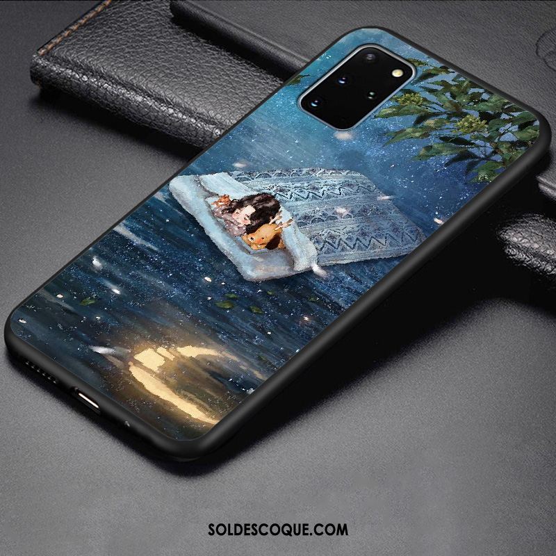 Coque Samsung Galaxy S20+ Étoile Incassable Silicone Protection Étui Pas Cher
