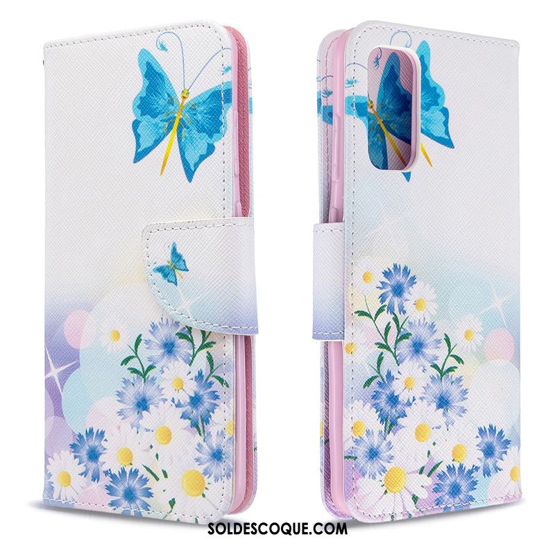 Coque Samsung Galaxy S20+ Étoile Protection Peinture Téléphone Portable Support Housse En Ligne