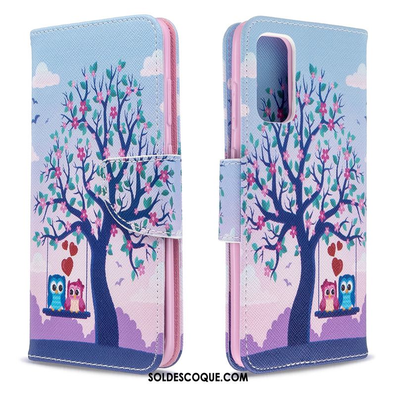 Coque Samsung Galaxy S20+ Étoile Protection Peinture Téléphone Portable Support Housse En Ligne