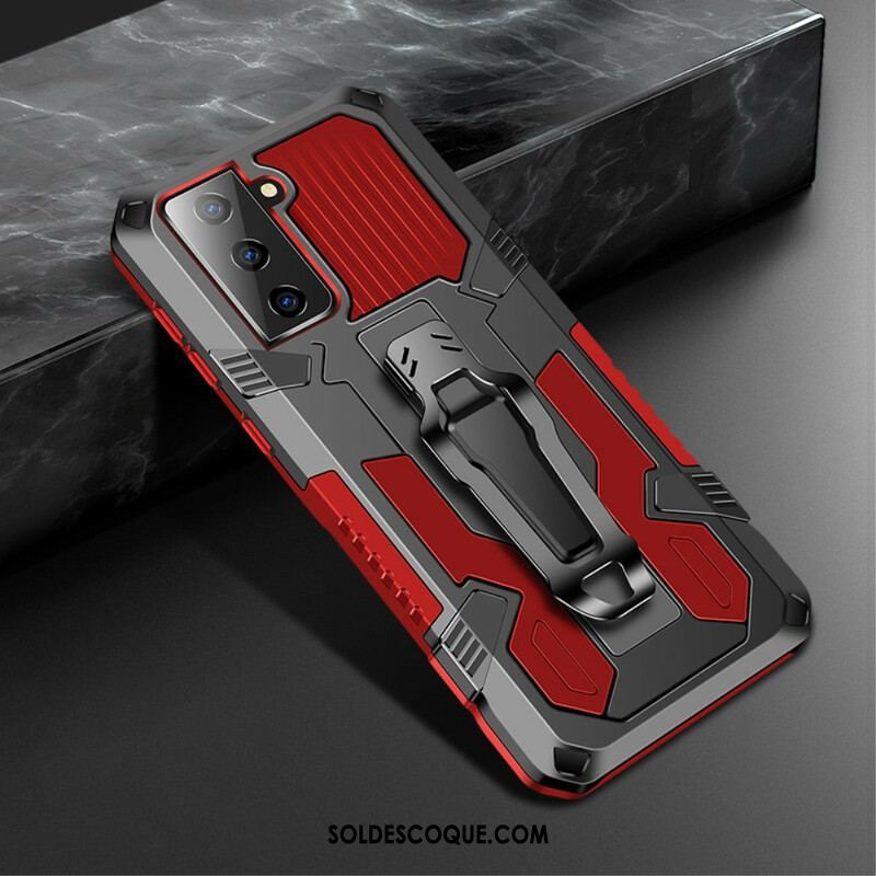 Coque Samsung Galaxy S21 5G Support Amovible Clip