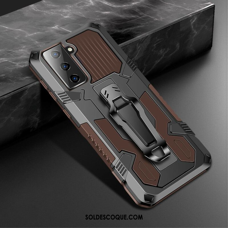 Coque Samsung Galaxy S21 5G Support Amovible Clip