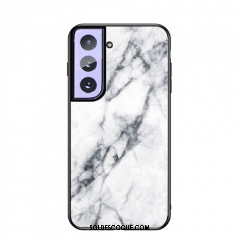 Coque Samsung Galaxy S21 5G Verre Trempé Marble Colors