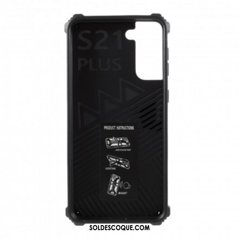 Coque Samsung Galaxy S21 Plus 5G Bicolore Support Amovible