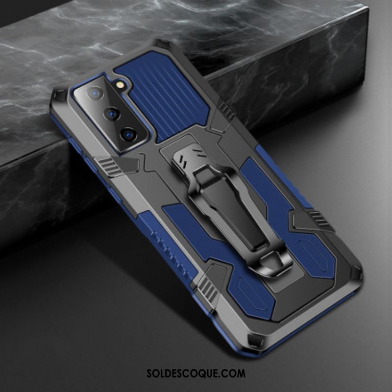 Coque Samsung Galaxy S21 Plus 5G Support Amovible Clip