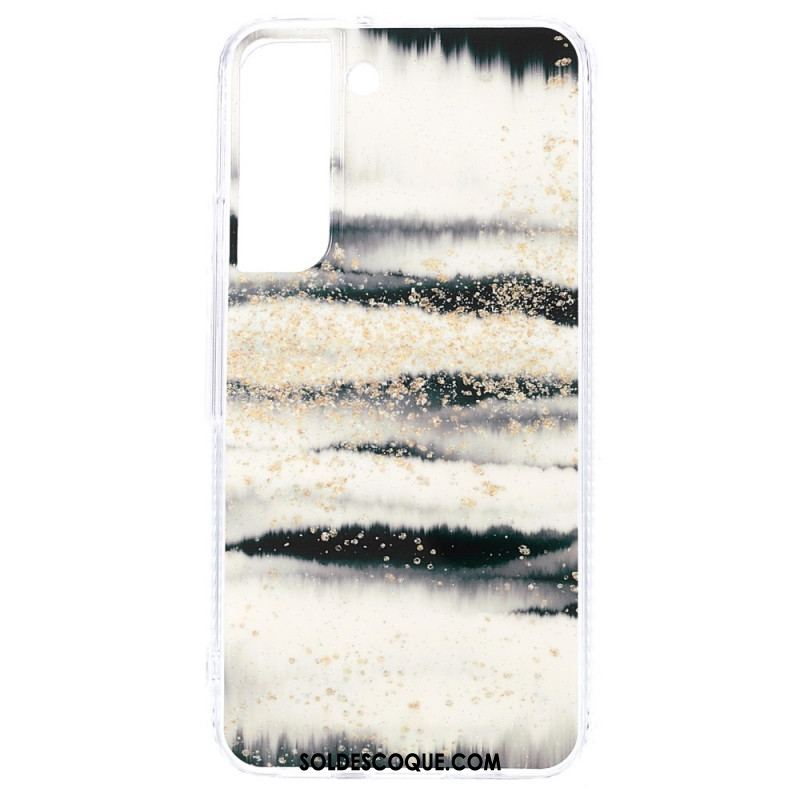 Coque Samsung Galaxy S22 5G Marbre Scintillant