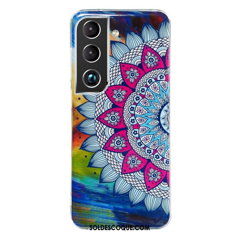 Coque Samsung Galaxy S22 5G Série Floralies Fluorescente