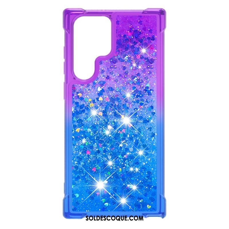 Coque Samsung Galaxy S22 Ultra 5G Paillettes Colors