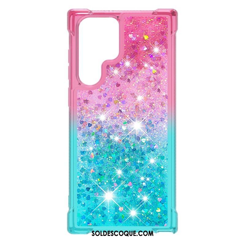 Coque Samsung Galaxy S22 Ultra 5G Paillettes Colors