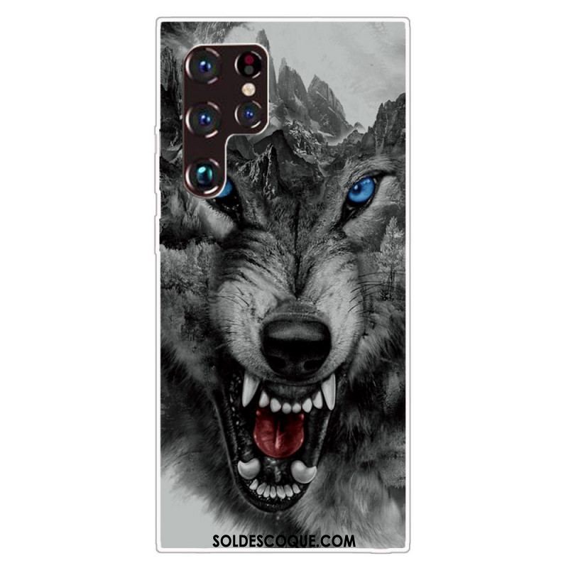 Coque Samsung Galaxy S22 Ultra 5G Sublime Loup