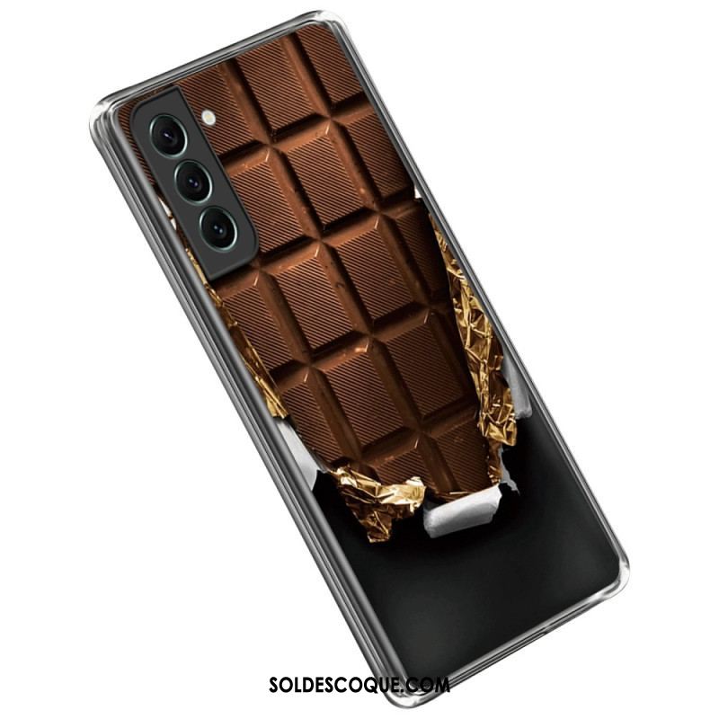 Coque Samsung Galaxy S23 5G Flexible Chocolat