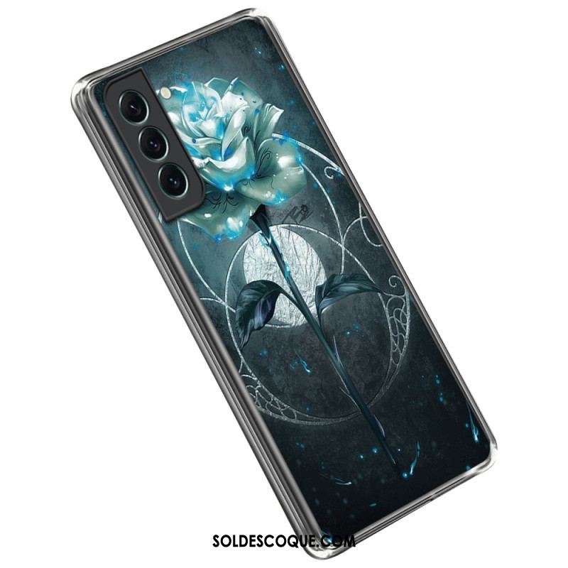 Coque Samsung Galaxy S23 5G Flexible Fleurs