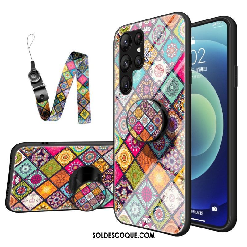 Coque Samsung Galaxy S23 Ultra 5G Patchwork