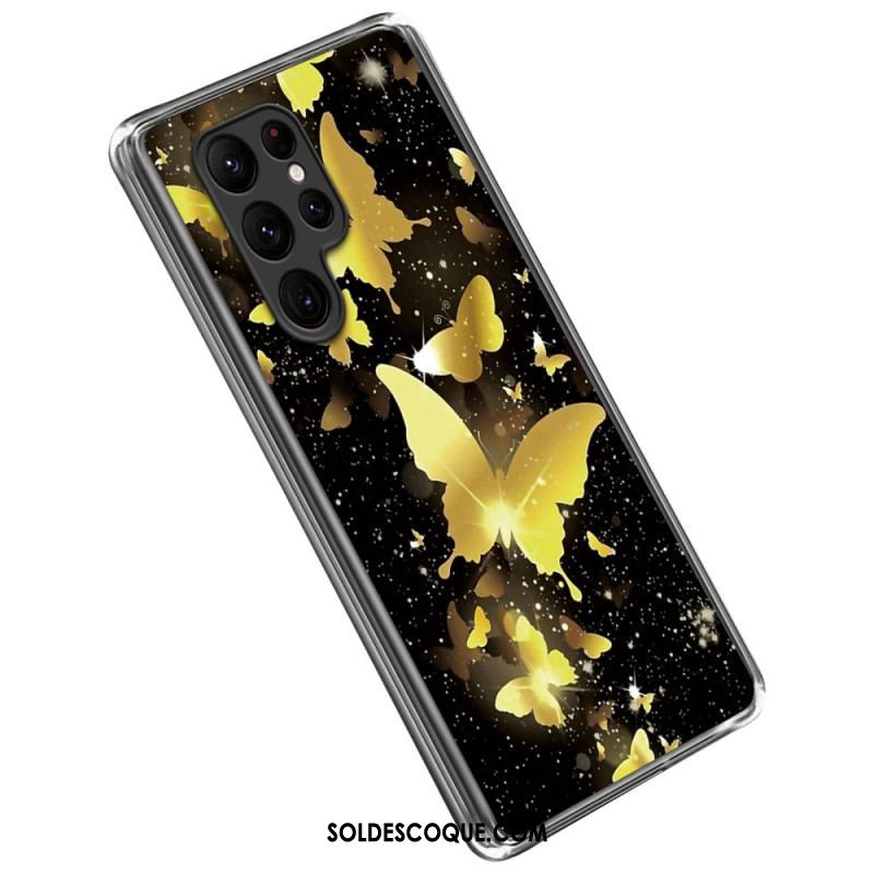 Coque Samsung Galaxy S23 Ultra 5G Vol des Papillons