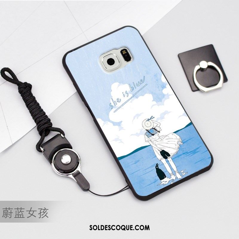 Coque Samsung Galaxy S6 Cou Suspendu Tendance Étui Téléphone Portable Étoile En Vente