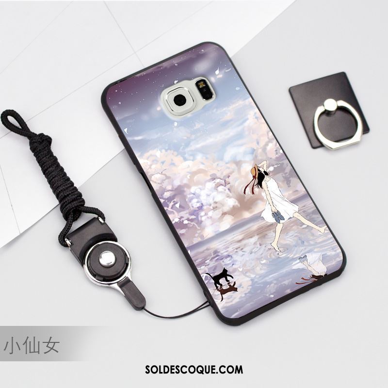 Coque Samsung Galaxy S6 Cou Suspendu Tendance Étui Téléphone Portable Étoile En Vente