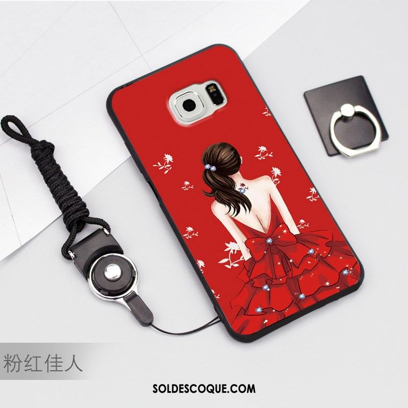 Coque Samsung Galaxy S6 Cou Suspendu Tendance Étui Téléphone Portable Étoile En Vente